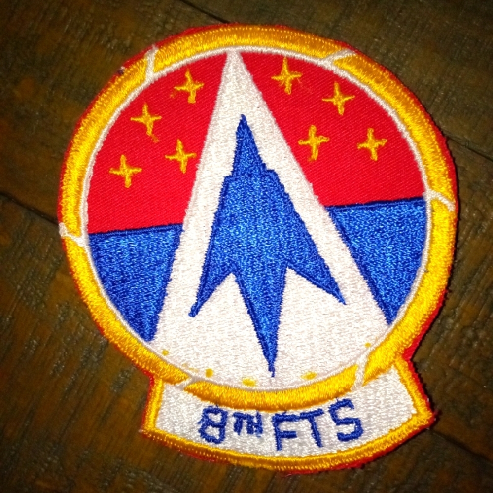 USAF 8th Finer Training Squadron Iron On Patch